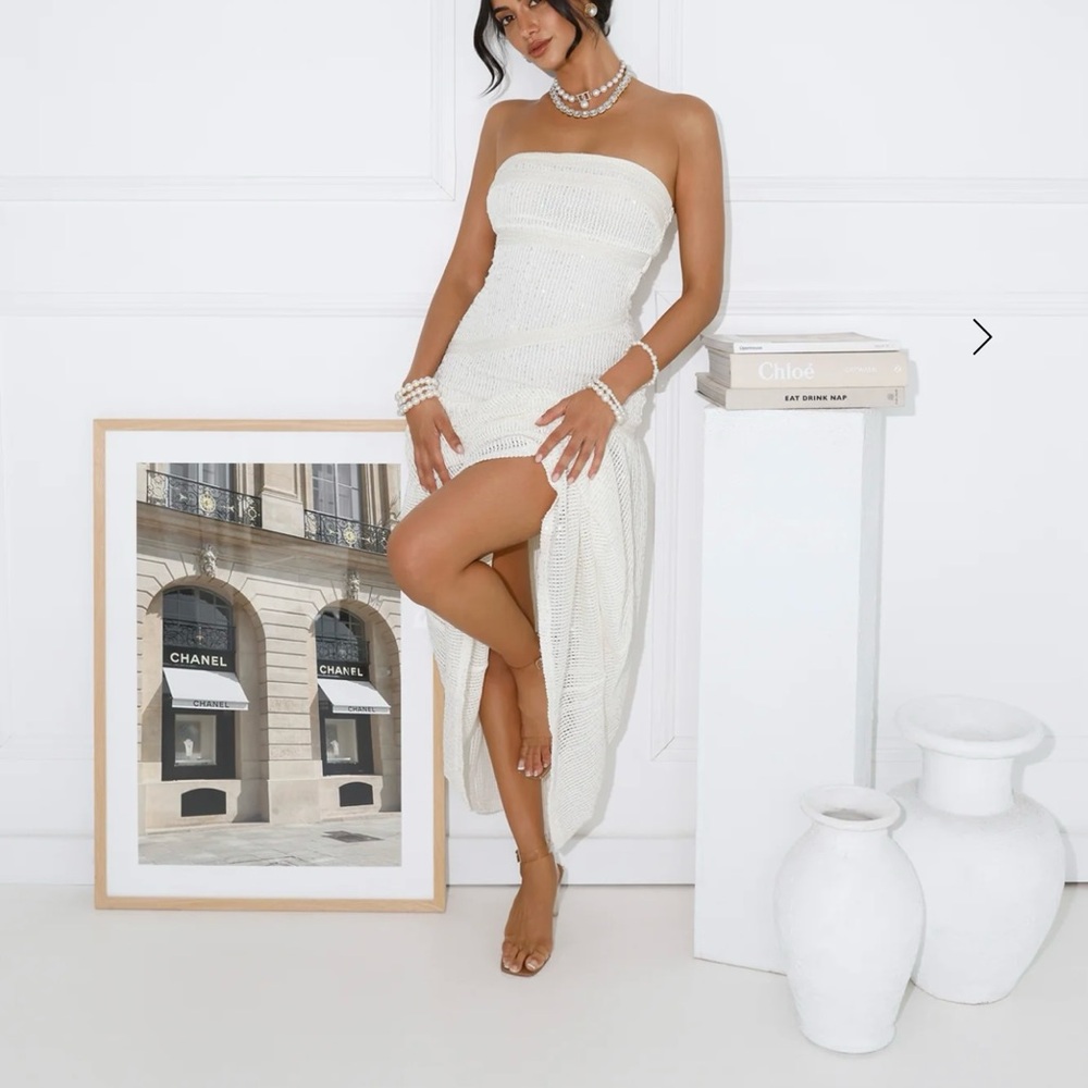 Hello Molly Strapless Sheath Dress